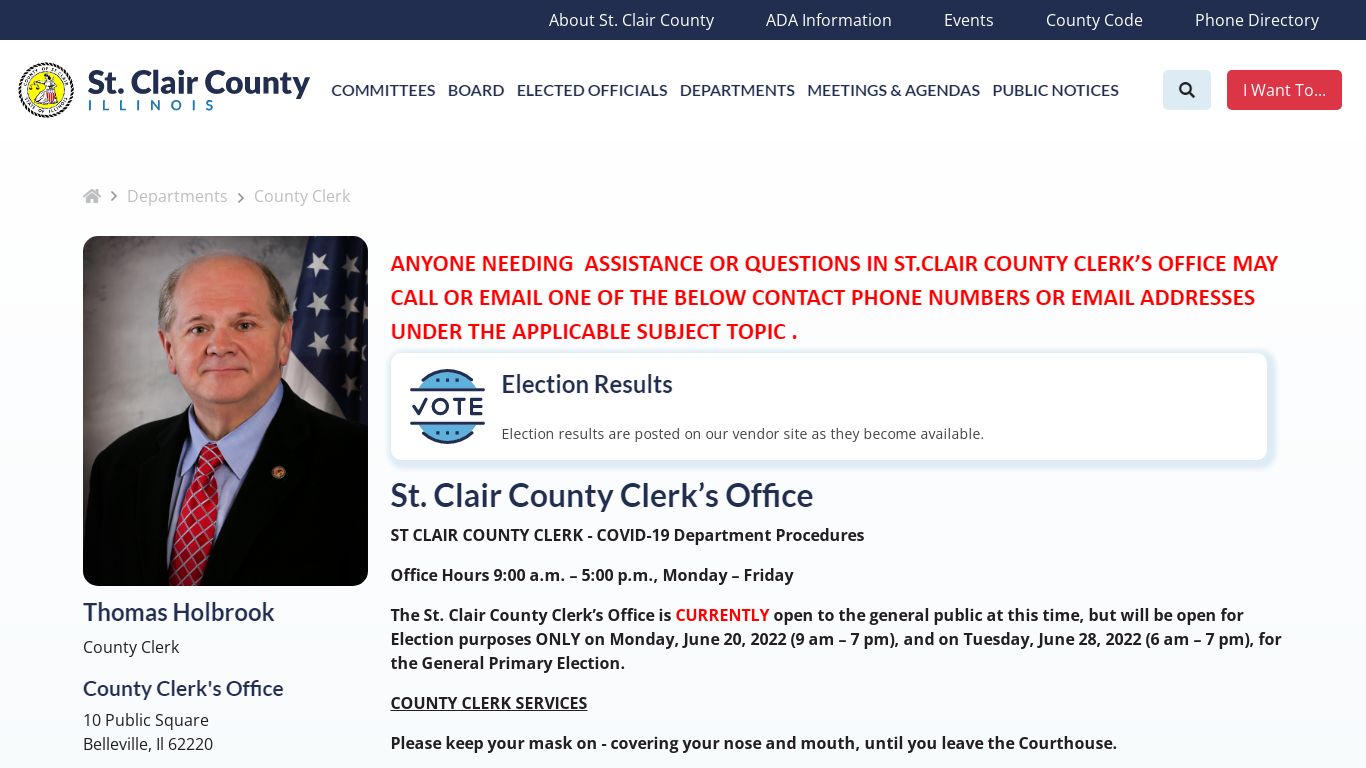 County Clerk | Departments | St. Clair | Departments | St. Clair County ...